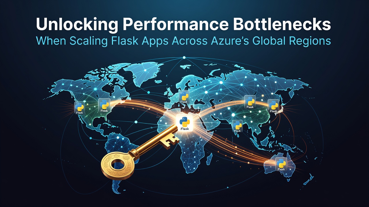 Unlocking Performance Bottlenecks When Scaling Flask Apps Across Azure's Global Regions